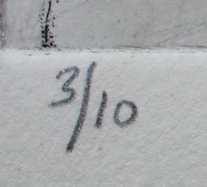 Henk Huig - Ets: vrouw- 1958 kopen? Bied vanaf 35!