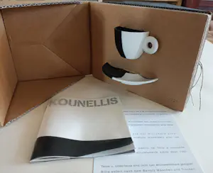 Jannis Kounellis - Illy Art Collection - espresso kop en schotel 2002 kopen? Bied vanaf 495!
