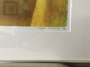 Magda Luttikhuizen - Zeefdruk, Zonder titel - Ingelijst kopen? Bied vanaf 50!