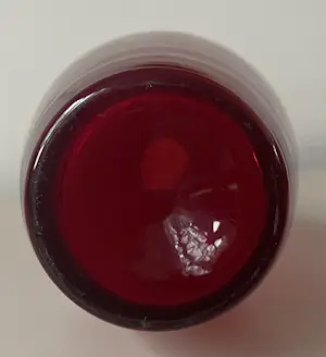 Reijmyre Glasbruk - vintage robijnrode vaas ontwerp Monica Bratt kopen? Bied vanaf 40!