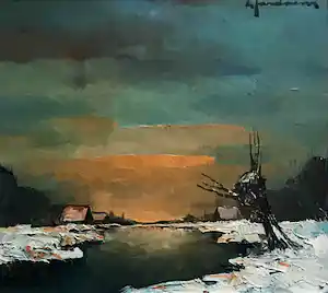 Leo Jordaens - Winterlandschap vendu pour 90€ !