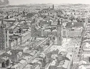 Stefan Bleekrode - lithografie ‘Krakau’ - 2017. kopen? Bied vanaf 250!