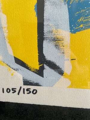 Herman Brood - Grote zeefdruk kopen? Bied vanaf 365!