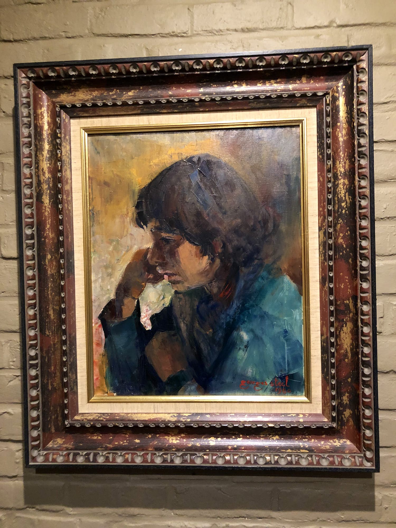 Georges Steel - Portret van een kind verkocht voor € 110!