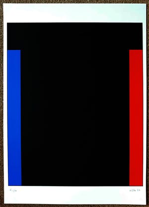 Esto Stobinski - Geometrisch abstract, zeefdruk kopen? Bied vanaf 40!