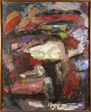 Ria Rettich - Olieverf op doek, Restauratie - Ingelijst (Groot) kopen? Bied vanaf 1!