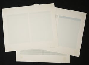 Helma van Rens - Lot van 3 aquarellen, Ruimte II en Ritme I en II kopen? Bied vanaf 10!