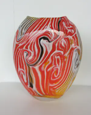 Richard Price - Set van drie kleurrijke glazen vazen kopen? Bied vanaf 250!