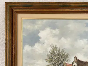 Cor Quax - Hollands rivierlandschap met een boerderij kopen? Bied vanaf 50!