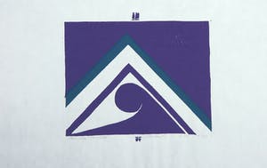 Niet of onleesbaar gesigneerd - Linosnede op Japans papier, Tonaal kopen? Bied vanaf 1!