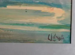 Lode Sebregts - Havengezicht Antwerpen van Lode Sebregts kopen? Bied vanaf 50!