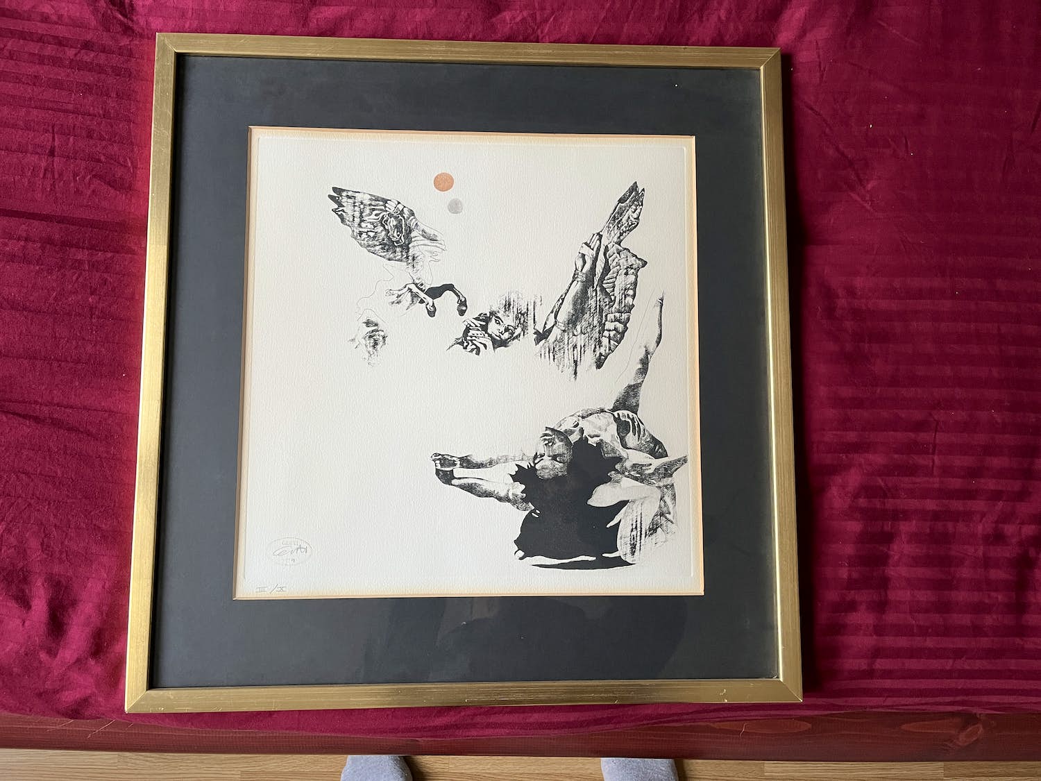 Gerti Bierenbroodspot - falling icarus verkocht voor € 60!