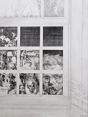 Johannes Bernards Sleper - Fascinerende -1973- Ets & a quaforte "Herinnering" potloodgesigneerd kopen? Bied vanaf 1!