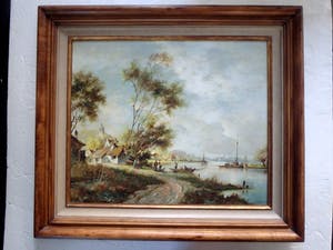 Leendert de Vogel - dorpje met overzetveer kopen? Bied vanaf 250!