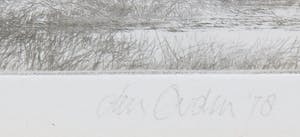 Willem den Ouden - Ets, Wolkenlucht kopen? Bied vanaf 200!