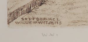 Willem Witjens - Ets, Zaltbommel kopen? Bied vanaf 1!