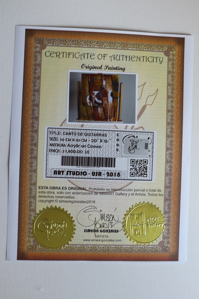 Simeon Gonzales - Canto de Guitarras kopen? Bied vanaf 198!