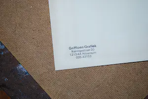 Henk Kuijpers - (De striptekenaar van Franka) - Zeefdruk - Jukebox kopen? Bied vanaf 10!