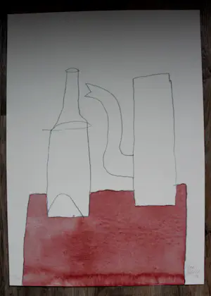 Klaas Gubbels - met de hand ingekleurde grote zeefdruk (Aquarel) - 2002 kopen? Bied vanaf 595!
