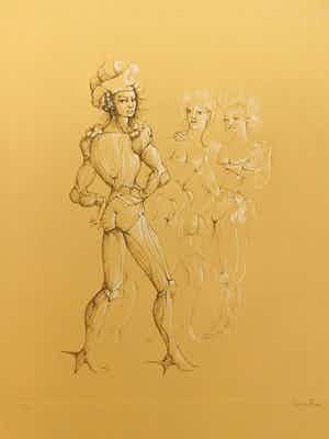 Leonor Fini - Scène de Théâtre verkocht voor € 35!