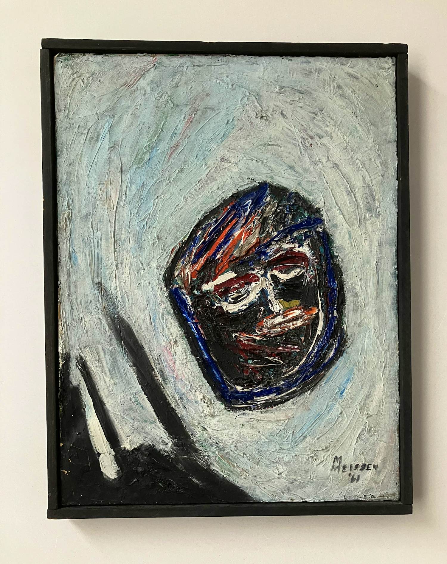 Michel Meissen - Olieverf op doek - Gesigneerd - 1961 kopen? Bied vanaf 50!