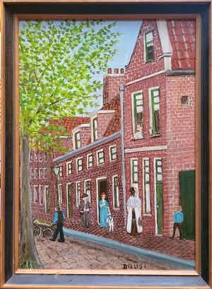 Hans Dousi - Straattafereel verkocht voor € 1!