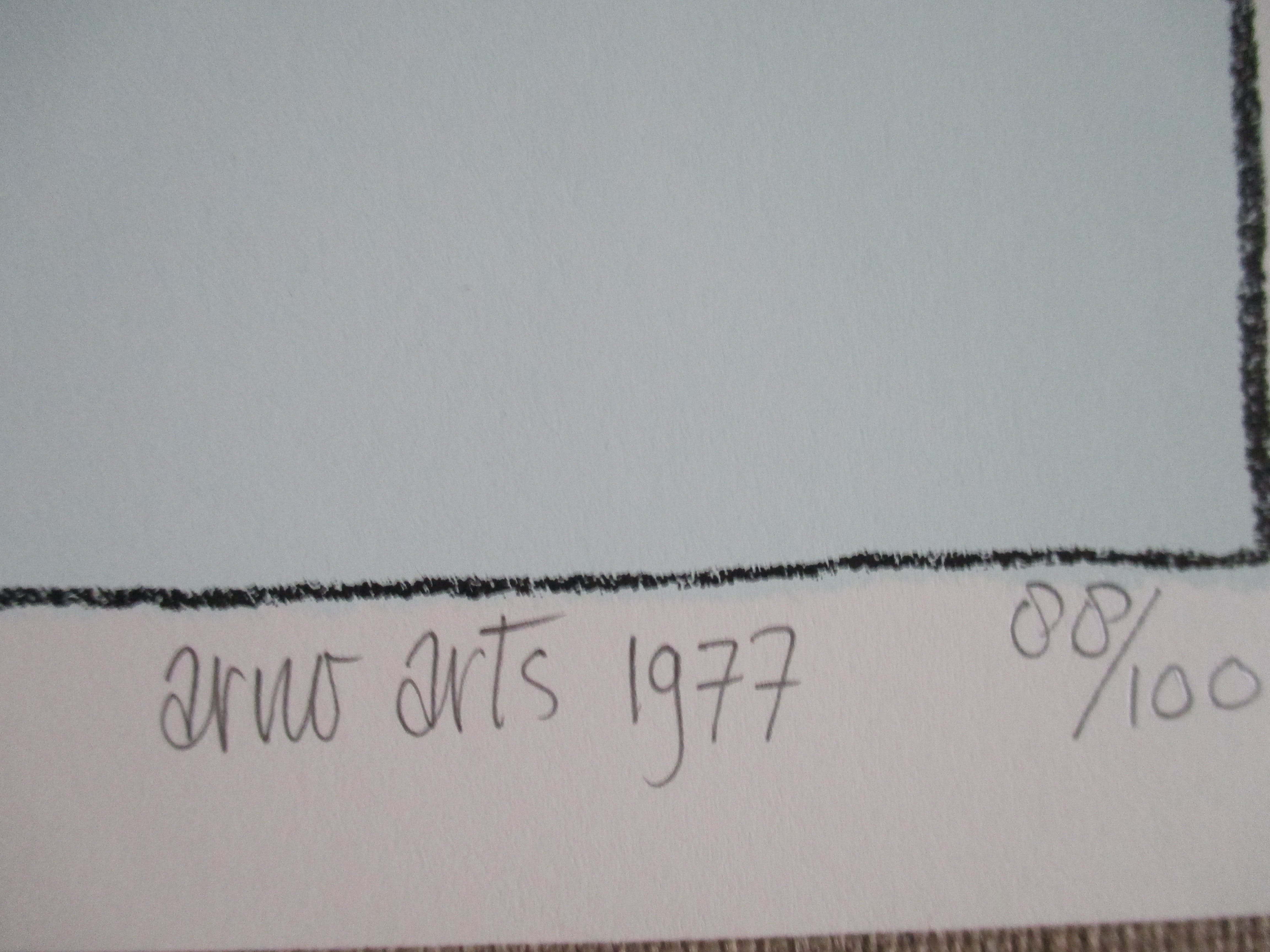 Arno Arts - Zeefdruk "M.M" 1977 kopen? Bied vanaf 25!