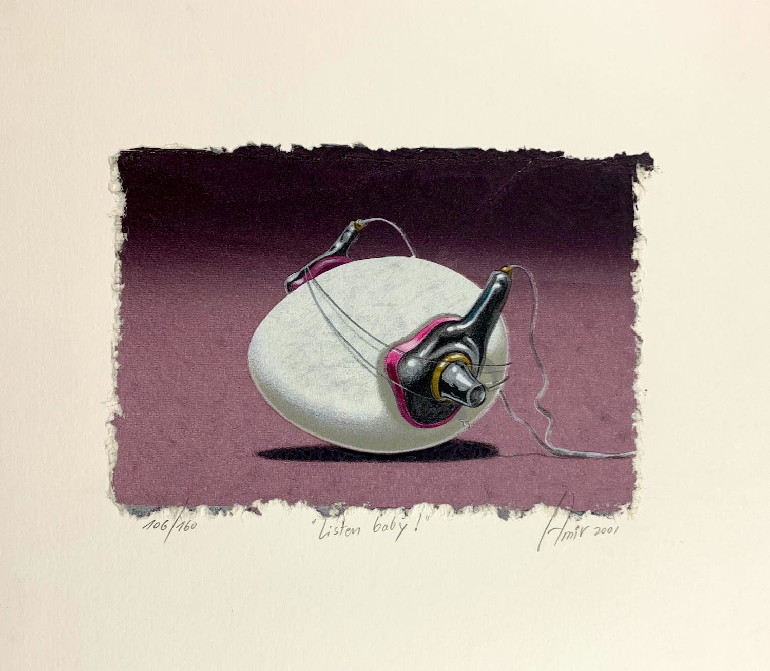 Sharon Amir - Listen baby! verkocht voor € 40!