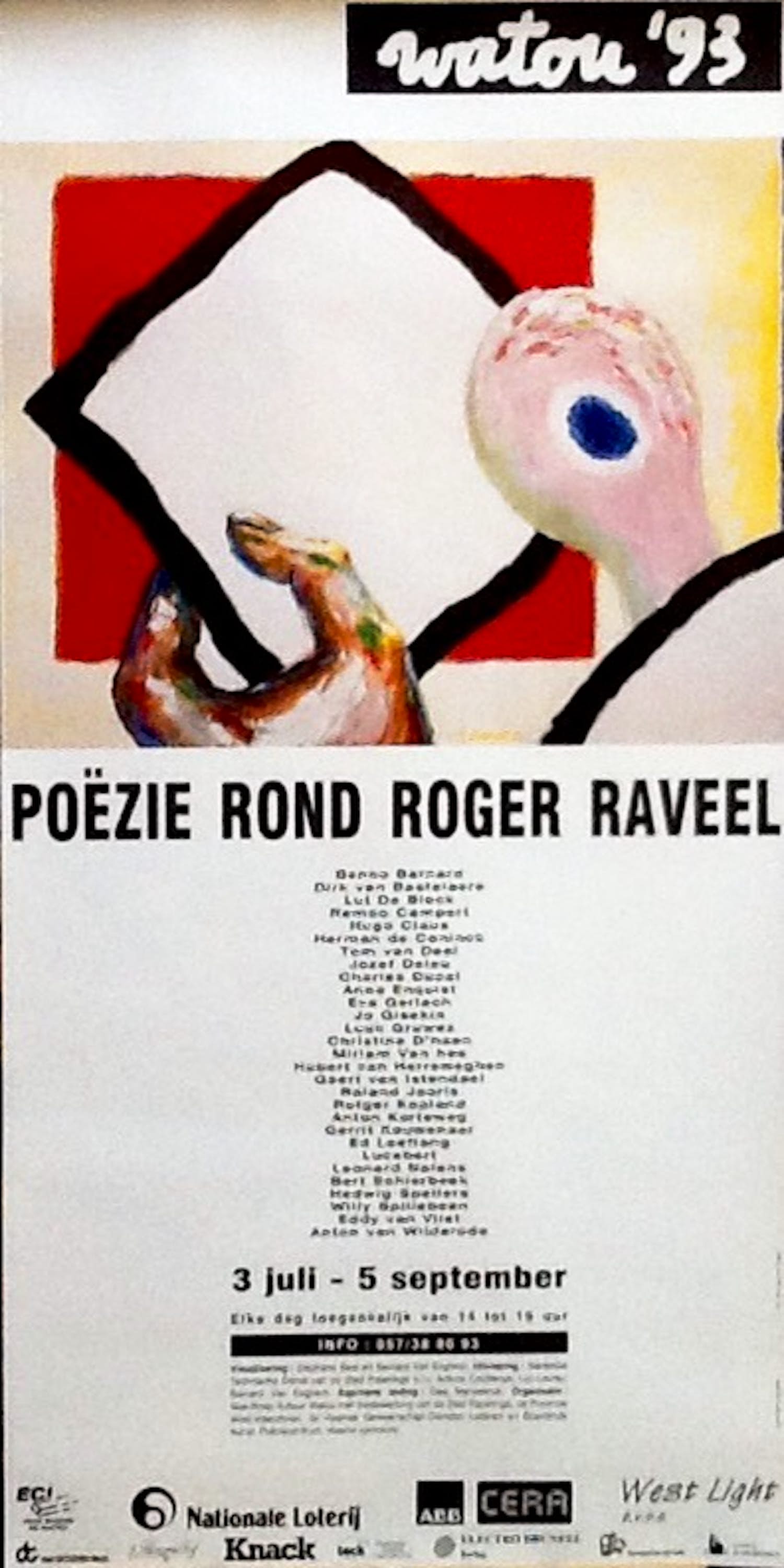 Roger Raveel - Diverse affiches Raveel,Jan van Herwijnen, Hector Vilche kopen? Bied vanaf 10!