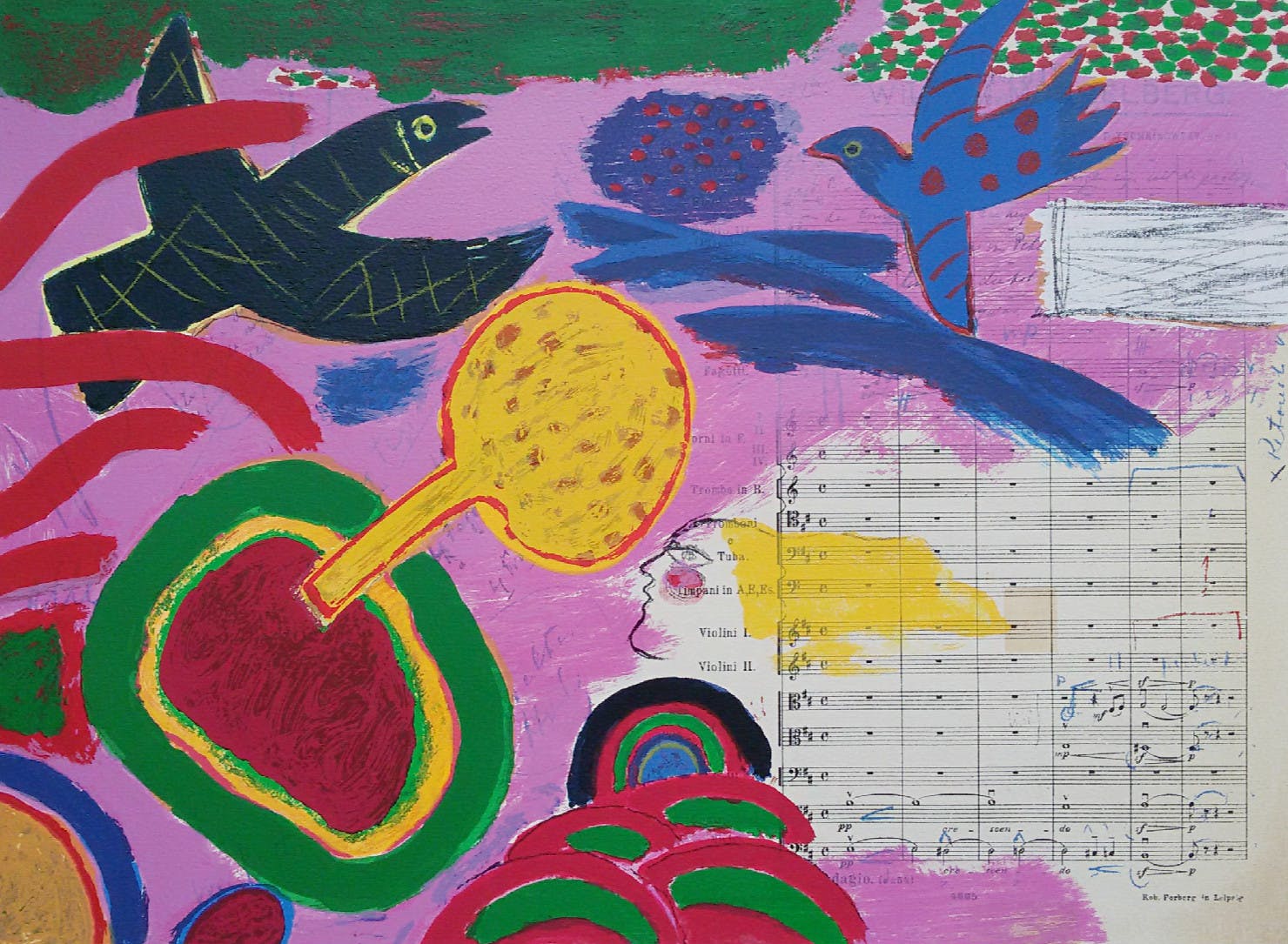 Corneille - Complete “100 jaar Concertgebouw” portfolio met 6 zeefdrukken kopen? Bied vanaf 1000!