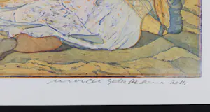 Marcel Schellekens - Kleurenets, Z.T. Liggend op het strand kopen? Bied vanaf 70!