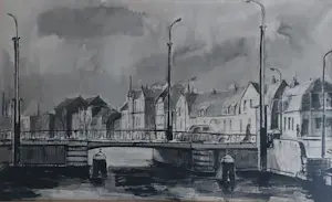 Rien Goené - Nederlands stadsgezicht kopen? Bied vanaf 150!