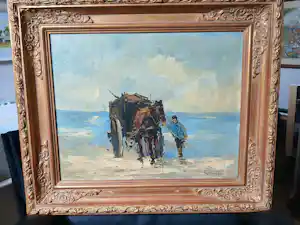 Louis van der Pol - Paard en kar aan zee kaufen? Bieten Sie von 180!