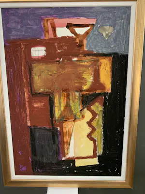 Theo Kuijpers - Olieverf op Papier‼️ kopen? Bied vanaf 375!