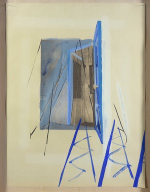 Paul Wiegerinck - Gemengde techniek op papier, kopen? Bied vanaf 1!