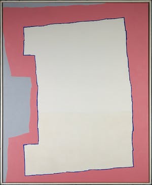 Bob Alberts - Olieverf op doek, No foundation all the way down the line - Ingelijst (Groot) kopen? Bied vanaf 1!