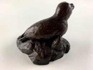 Jaap Hartman - bronzen beeld - 'zeehond' kopen? Bied vanaf 125!