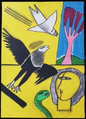 Corneille - Lithografie epreuve d'artiste exemplaar kopen? Bied vanaf 150!