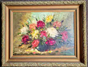 Gerardus Johannes Ernens - Bloemstilleven vendu pour 150€ !