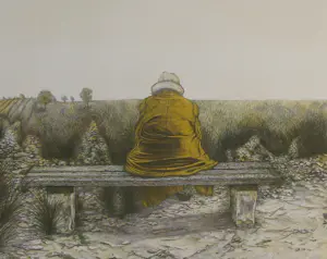 Hans-Jurgen Siegert - 'Het landschap zoals ik het ken', lithografie, EERSTE EXEMPLAAR! kaufen? Bieten Sie von 25!
