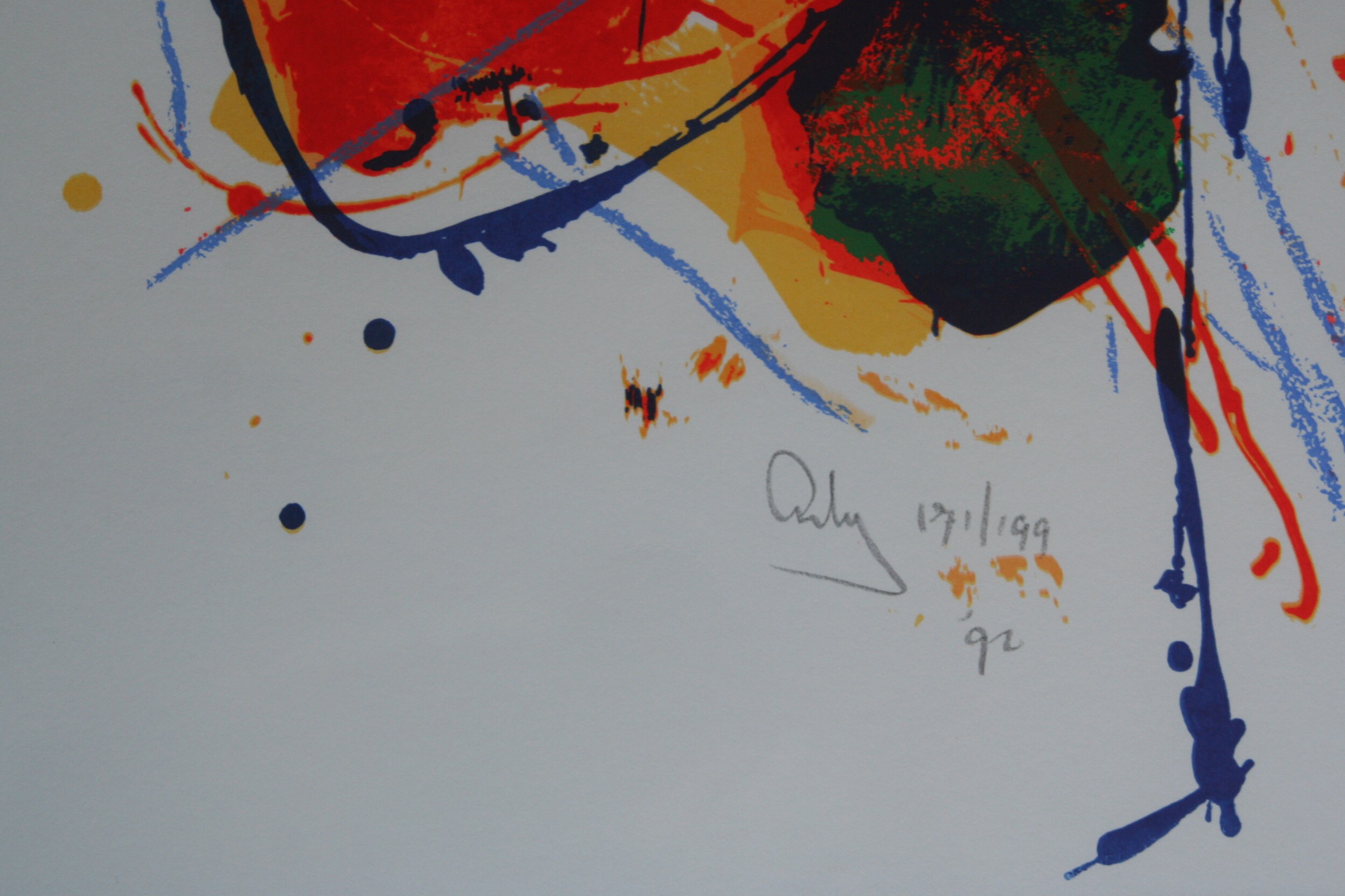 Arty Grimm - zeefdruk - gesigneerd - 171/199 - 1992  kopen? Bied vanaf 50!