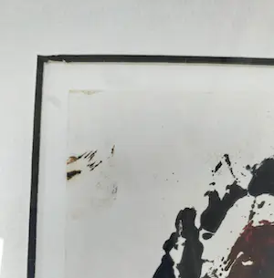 Fred Sieger - Gemengde techniek op papier, Visions of my garden - Ingelijst kopen? Bied vanaf 50!