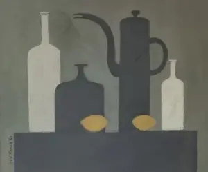 Jean Firoux - Stilleven met kannen en citroenen kopen? Bied vanaf 225!