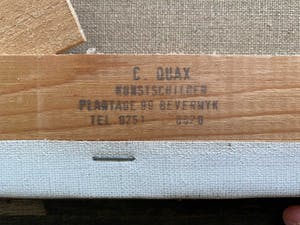 Cor Quax - Boerderij met schuur in de sneeuw kopen? Bied vanaf 65!