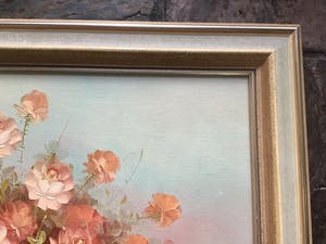 Niet of onleesbaar gesigneerd - Pot met vloemen. kopen? Bied vanaf 1!