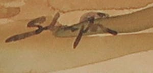 Jan Sluijters (jr.) - Aquarel, Boerderij kopen? Bied vanaf 40!