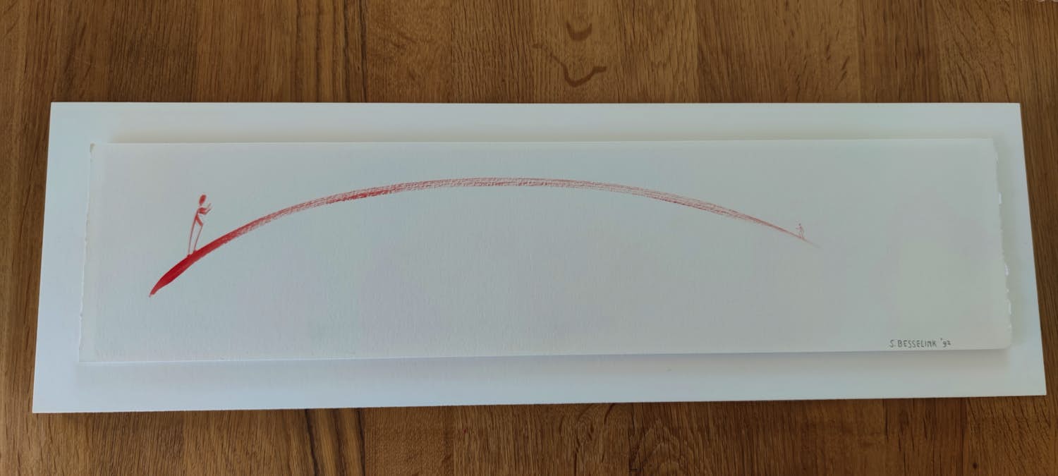Sonja Besselink - Ingelijst zonder titel verkocht voor € 85!