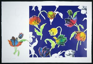 Arjan van Arendonk - Zeefdruk en collage, Purple Pride kopen? Bied vanaf 50!