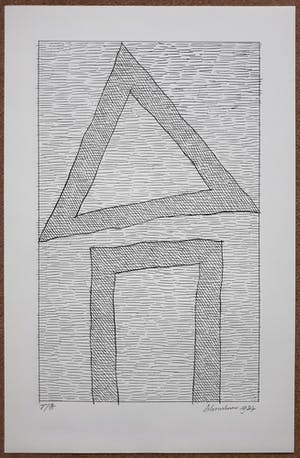 Jan Schoonhoven - Vorm, zeefdruk kopen? Bied vanaf 350!