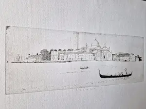 Herman Berserik - monochrome Ets en aquatint -1984 - san Giorgio - zeer kleine oplage (25) kaufen? Bieten Sie von 49!